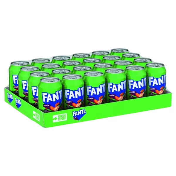 Fanta exotic 24 x 33cl - Afbeelding 2